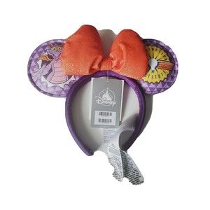 NWT 2022 Disney  D23 Epcot Figment Journey Imagination inst Minnie Ears Headband